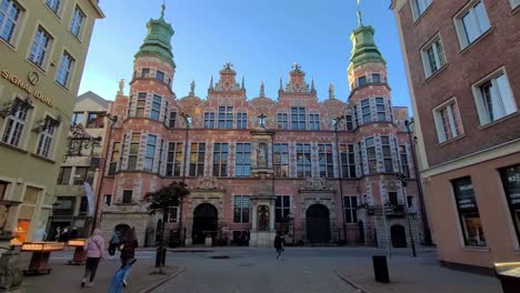 Danzig-Stadtzentrum-In-Polen