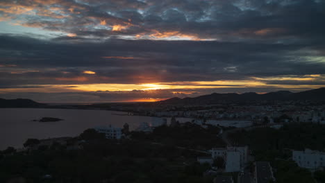 Sonnenuntergang-über-Ibiza-In-Spanien