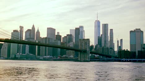 16mm-film-of-Manhattan-bridge-and-Downtown-New-York-city