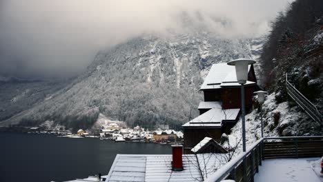 Clip-filmed-in-Europe-in-Austria-from-a-town-called-Hallstatt-that's-by-a-lake