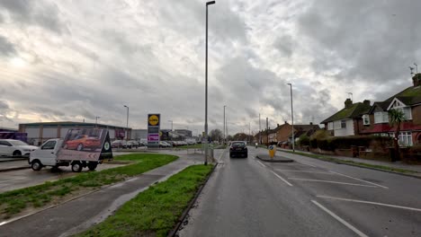 14-January-2023---POV-Driving-Along-Victoria-Road-In-Ruislip-In-Afternoon-With-Overcast-Clouds