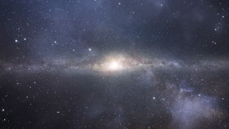 Reise-Ins-Zentrum-Der-Galaxie-Im-Großen-Universum