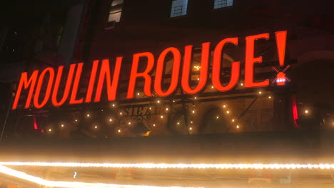 Broadway-With-Iconic-Moulin-Rouge-Sign-At-Night-In-New-York-City,-New-York
