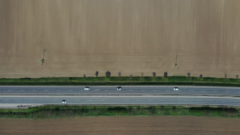Aerial-view-Highway-in-europe