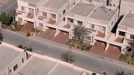 A-bird's-eye-view-of-the-Bahria-Housing-Development-in-Karachi