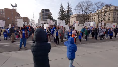 MLK-March-to-Idaho-State-Capitol,-2023,-arriving
