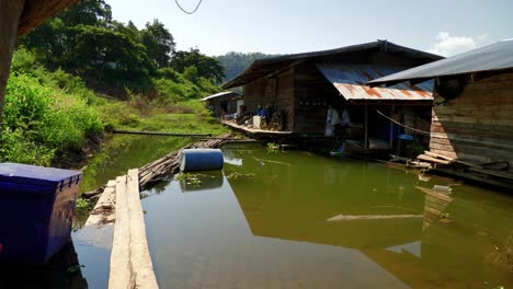 Pak-Nai-fisherman-village,-Nan-province,-Thailand