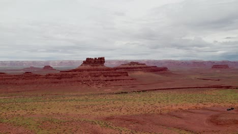 Formaciones-Rocosas-En-El-Valle-De-Los-Dioses,-Utah,-Estados-Unidos