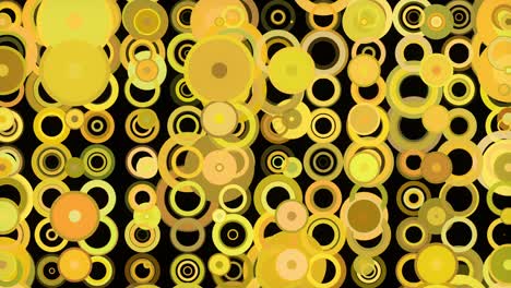 Yellow Neon Circle Border Green Screen Overlay Motion Graphics 4K 30fps  Copyright Free