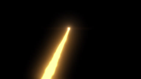 Laser-beam-effect-or-super-power-energy-line-on-black-background