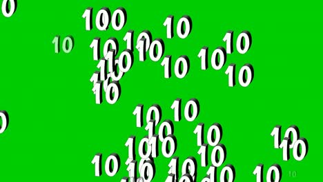Animation-Number-ten-10-cartoon-flaying-moving-up-on-green-screen