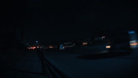 Timelaps-of-a-busy-road
