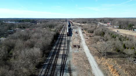 Train-Track-in-Winter-time-in-Salisbury-North-Carolina