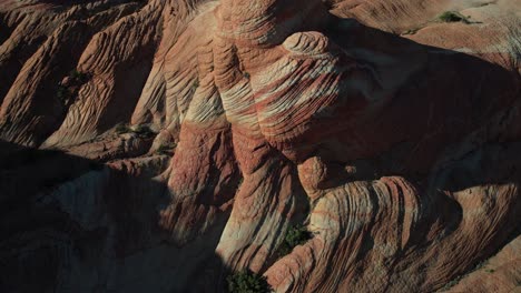 Candy-Cliffs,-Yant-Flat-Hike,-Utah-USA