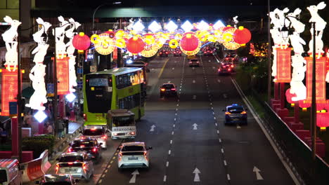 Singapur-Chinesische-Neujahrsfeier-In-Chinatown