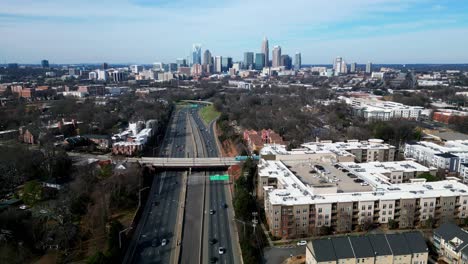 Charlotte-NC-Independence-Blvd-reverse-Aerial