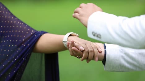 Family-holding-hands-as-a-sign-of-showing-support-and-respect,-togetherness-and-unification-concept