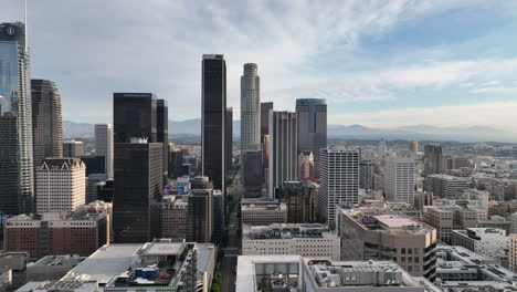 A-view-of-the-Downtown-Los-Angeles-Skyline