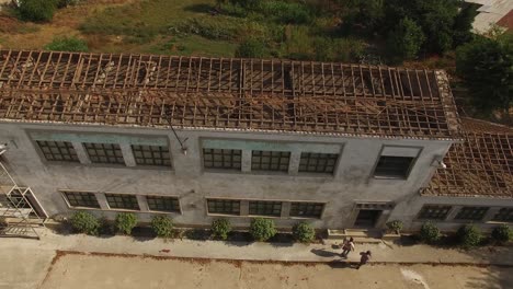 Aerial-View-Reconstruction-of-old-building