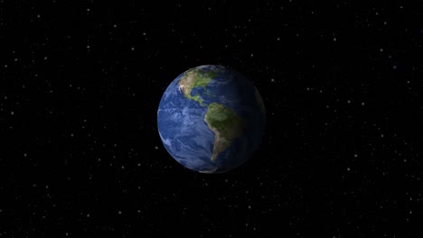 Erde-Dreht-Sich-Durch-Den-Weltraum-Weltkugel-Planet-Milchstraße-Universum-Wolken