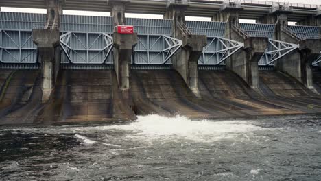 Lake-Dam-Releasing-Water-into-River