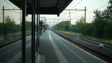 Trainstation-in-Heerenveen,-The-Netherlands