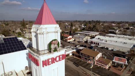 aerial-orbit-of-merced-theatre-in-merced-california