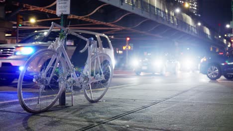 Ghost-Bike-Memorial-for-Tragic-Accident-that-killed-Cyclist