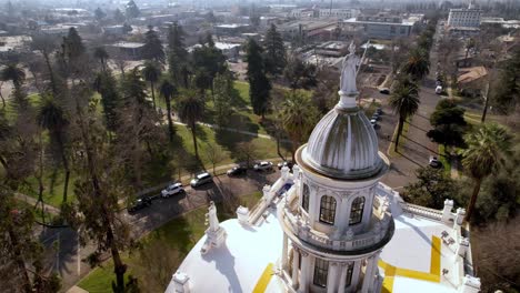aerial-merced-county-courthouse-in-merced-california