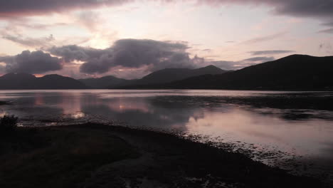 drone-over-a-beautiful-Scottish-Lake