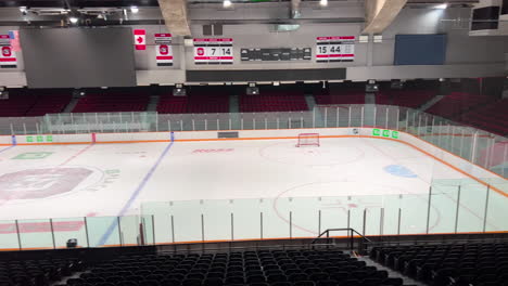 Ottawa's-rink-for-the-67s-hockey-team-empty-and-ready-for-a-new-season-of-exciting-hockey-games