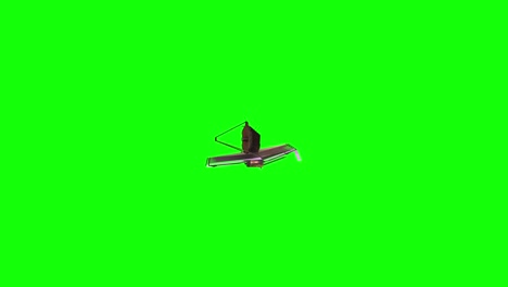 Green-Screen-James-Webb-Weltraumteleskop-JWST-Schnelle-Kameraschwenk---3D-CGI-Animation-4k