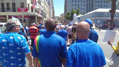 South-Africans-march-down-the-streets-of-Cape-Town's-central-business-district-in-order-to-protest-Eskom's-load-shedding-and-rolling-blackouts