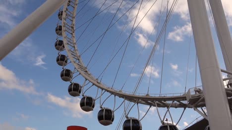 Roda-Rico,-new-largest-Ferris-wheel-in-Latin-America,-at-Villa-Lobos-Park-in-Sao-Paulo-city