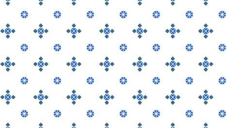Computerized-digital-prints-of-small-flowers-and-crosses-on-white-background-for-interior-decor