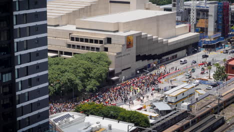 Protesters-march-through-Brisbane-on-Australia-Day
