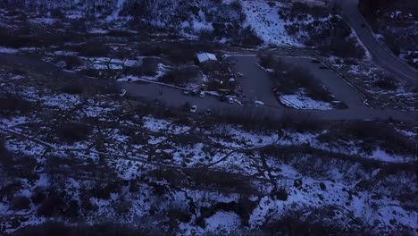 Aufbau-Einer-Luftaufnahme-Des-Provo-Berges-In-Utah,-USA