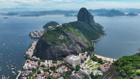 Sugar-Loaf-Mountain-At-Downtown-Rio-De-Janeiro-In-Rio-De-Janeiro-Brazil