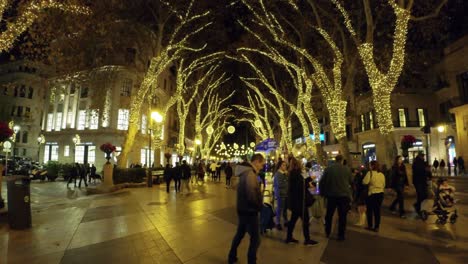Weihnachtsbeleuchtung-In-Der-Stadt-Palma-De-Mallorca