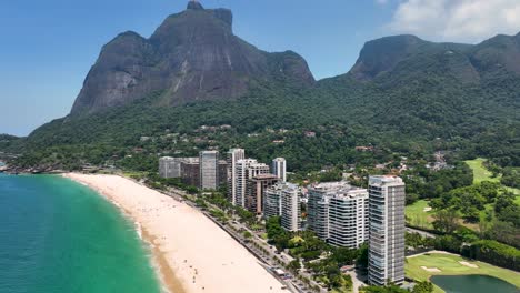 Sao-Conrado-Beach-At-Downtown-Rio-De-Janeiro-In-Rio-De-Janeiro-Brazil