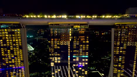 El-Hotel-Y-Casino-Marina-Bay-Sands-En-Singapur,-Malasia