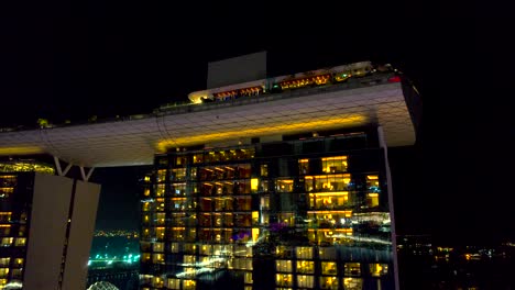El-Hotel-Y-Casino-Marina-Bay-Sands-En-Singapur,-Malasia