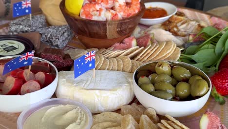 Platter-of-food-for-an-Australian-holiday-lunch-closeup