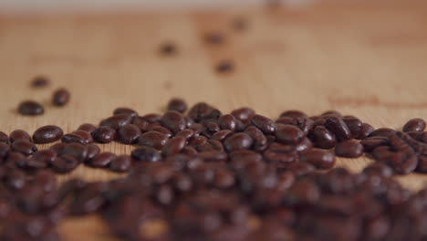 Pile-of-Coffee-Beans-Slow-Motion-Pull-Back