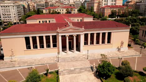University-of-Athens-full-helix-orbit-in-4k
