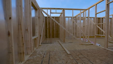 New-Construction-Home---Panning-Around-Upper-Floor