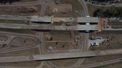 Luftaufnahmen-Vom-Straßenbau-In-Lettland