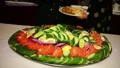 A-Tray-of-vegetables-at-a-party
