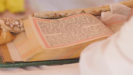 The-pages-of-a-Holy-text-at-an-Indian-wedding