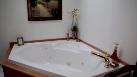 A-Bathtub-with-a-brass-faucet